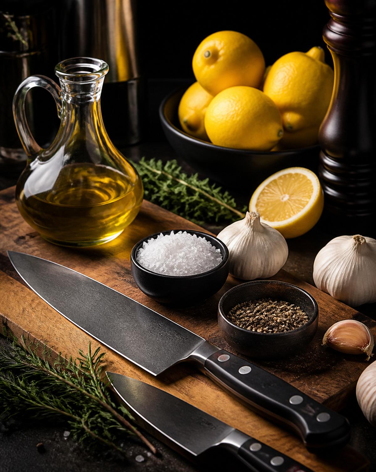 Chef preparing food