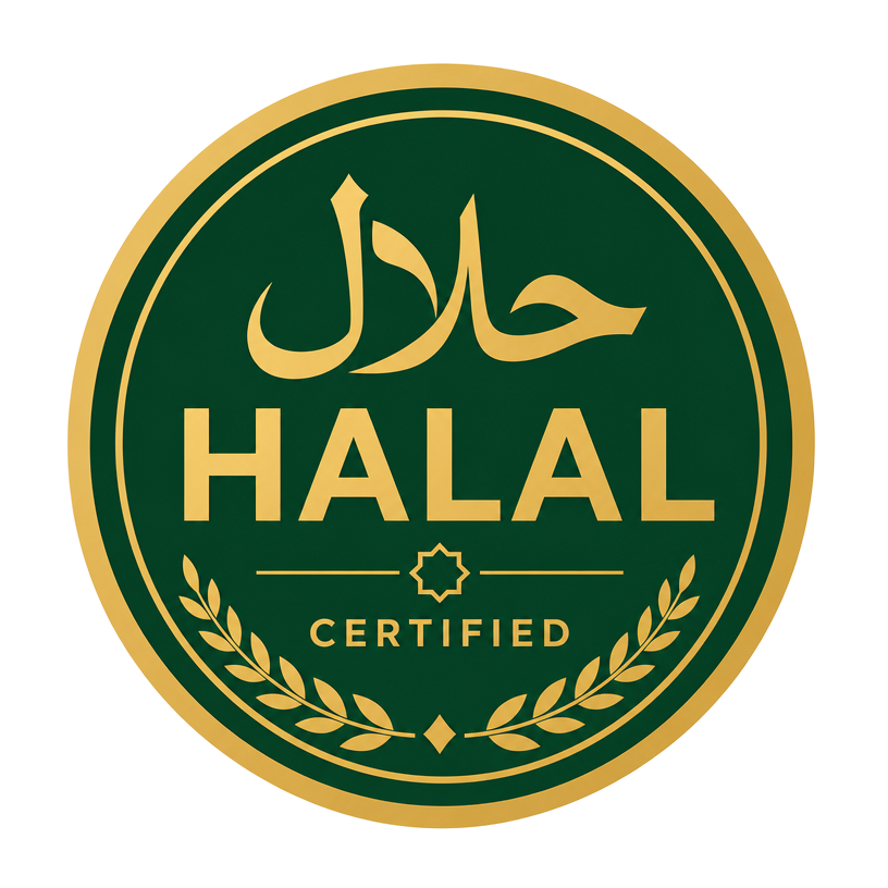 Halal certified logo